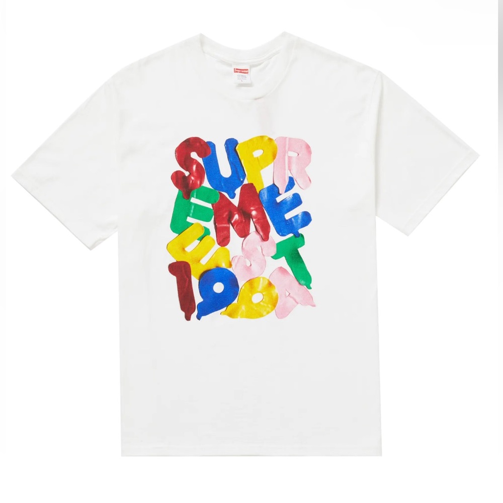 SUPREME BALLOONS TEE IN WHITE
